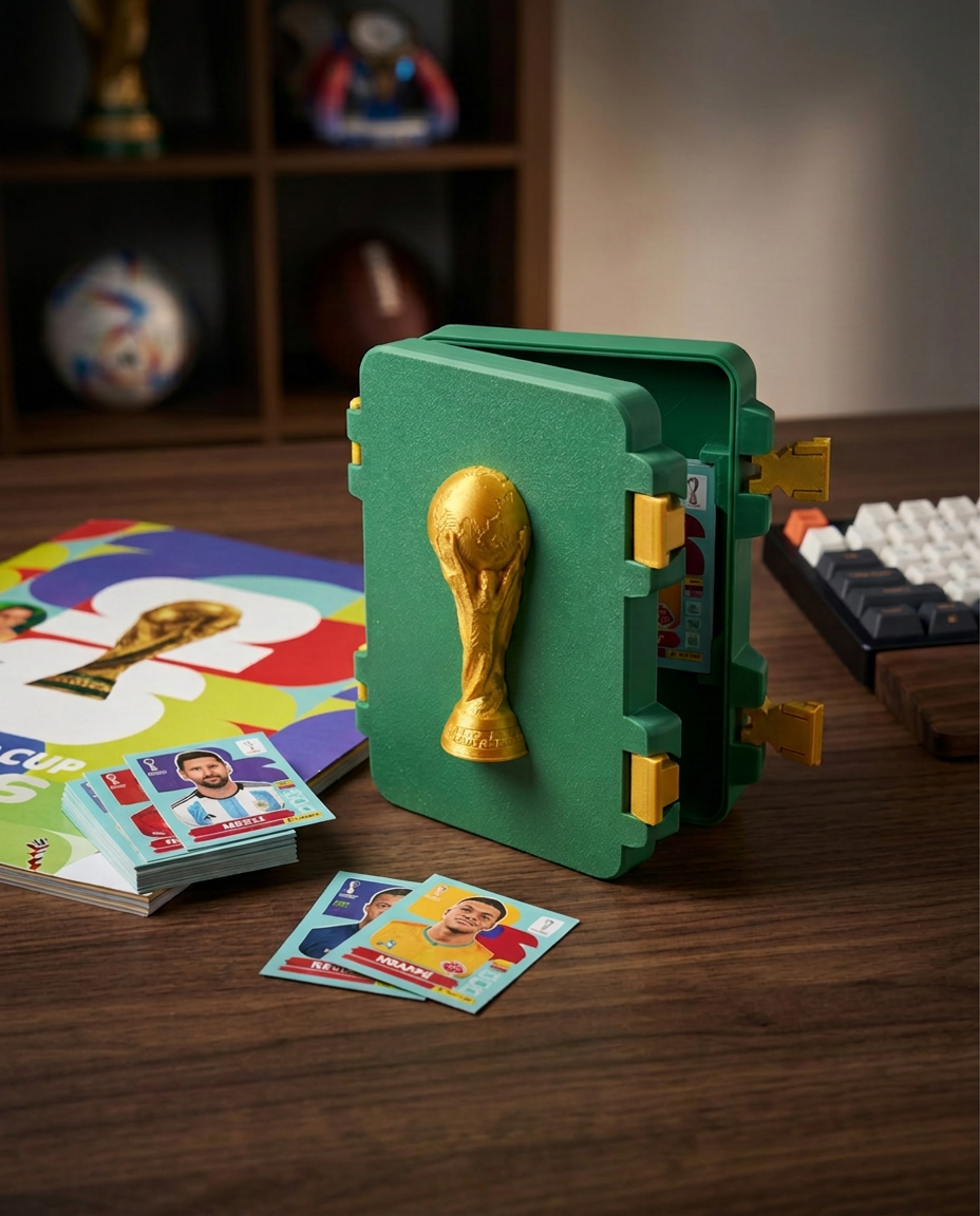 CAJA CROMOS MUNDIAL FUTBOL