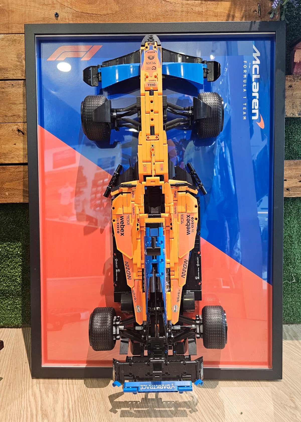Cuadro para coches Lego Technic SIN LUZ 50x70cm