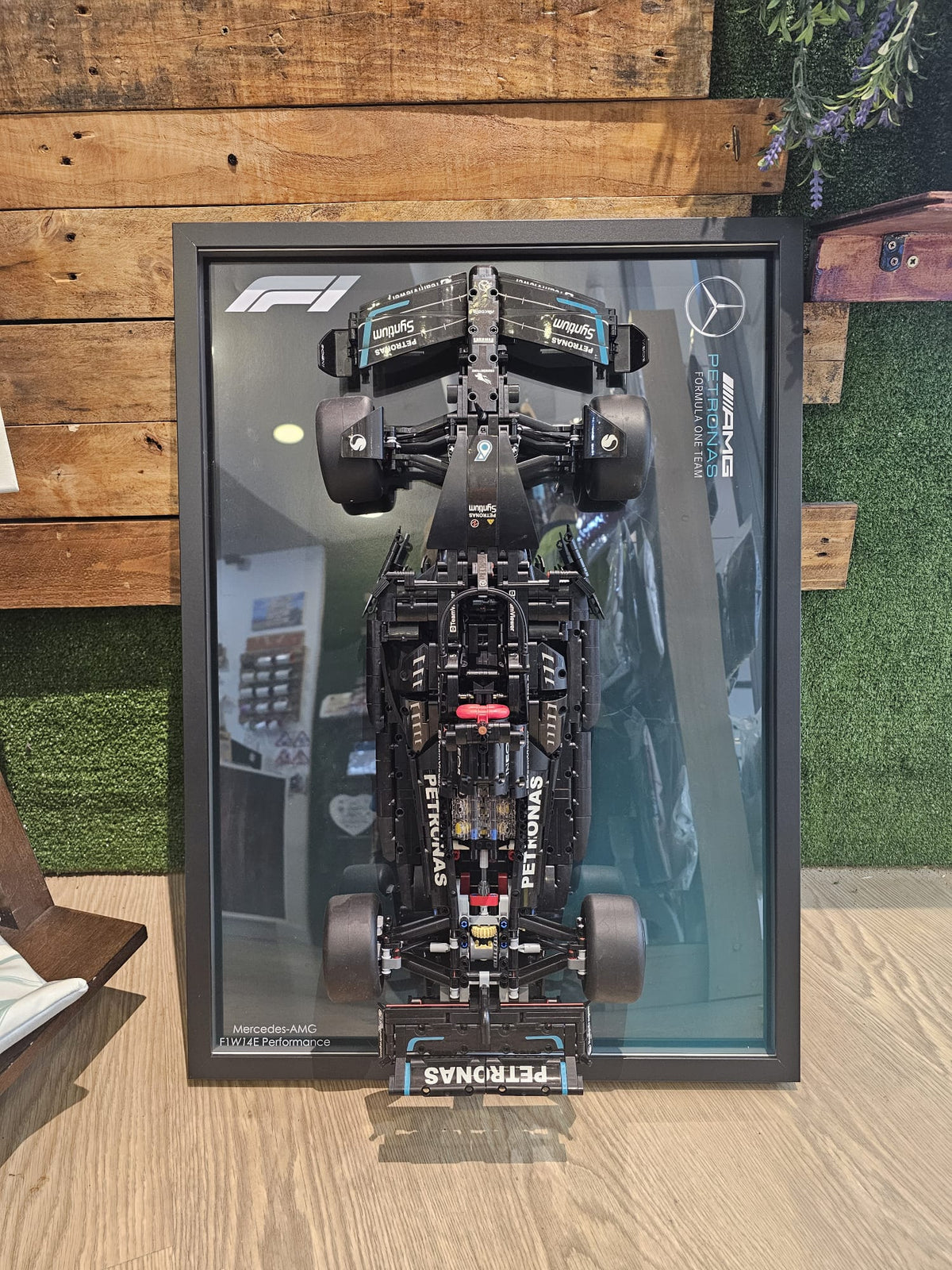 Cuadro para coches Lego Technic SIN LUZ 50x70cm