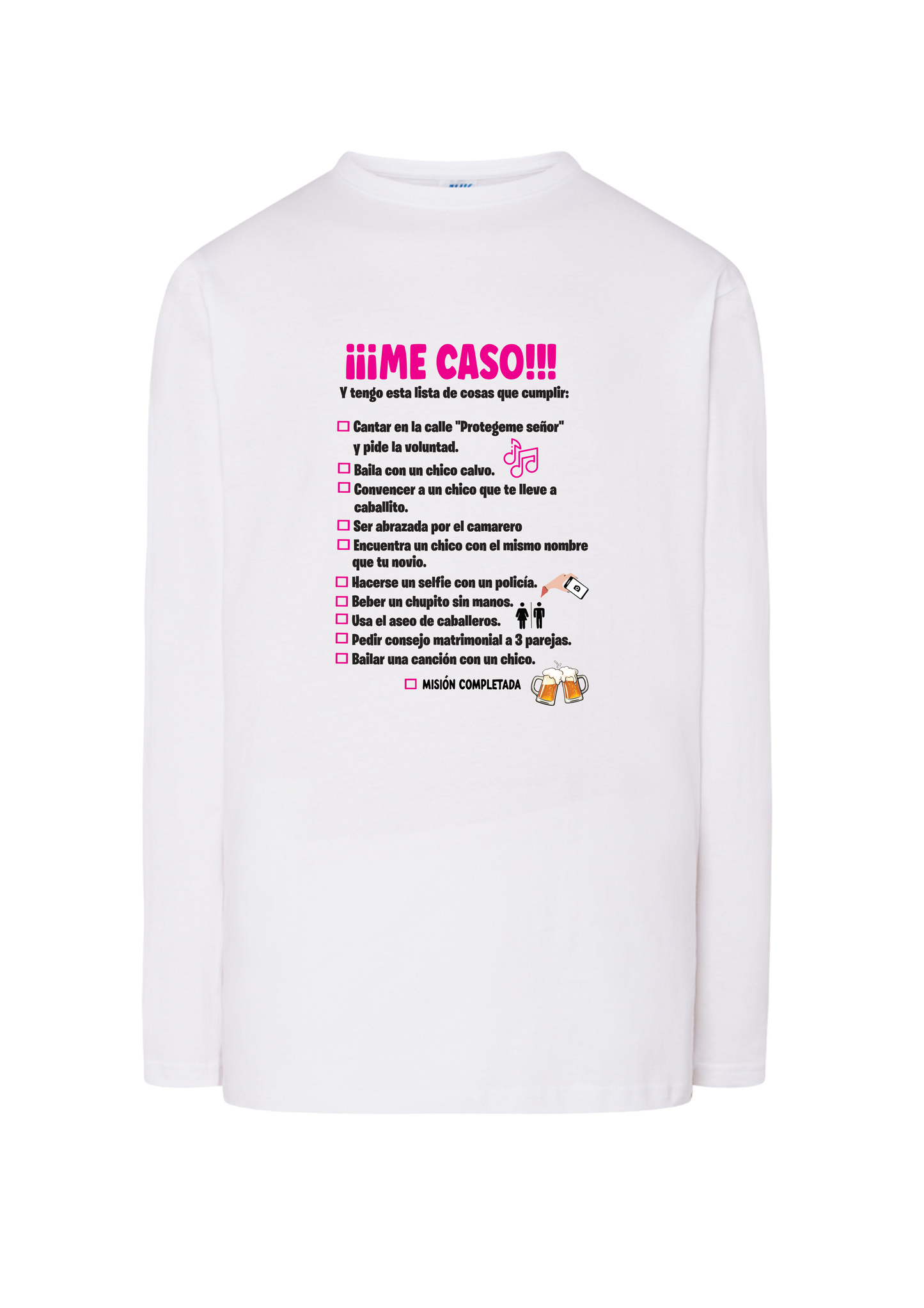 Camiseta ¡Que me caso! - Chicas