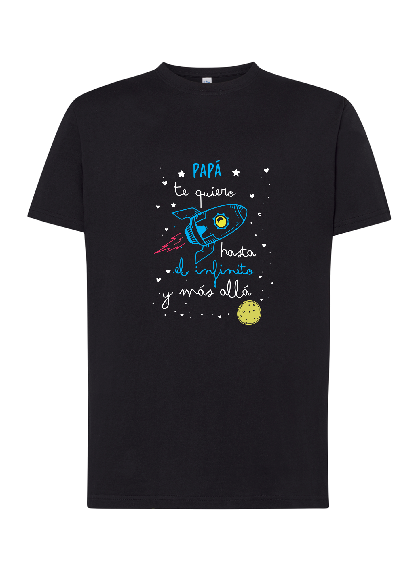 Camiseta PAPA te quiero hasta el infinito y más allá MC