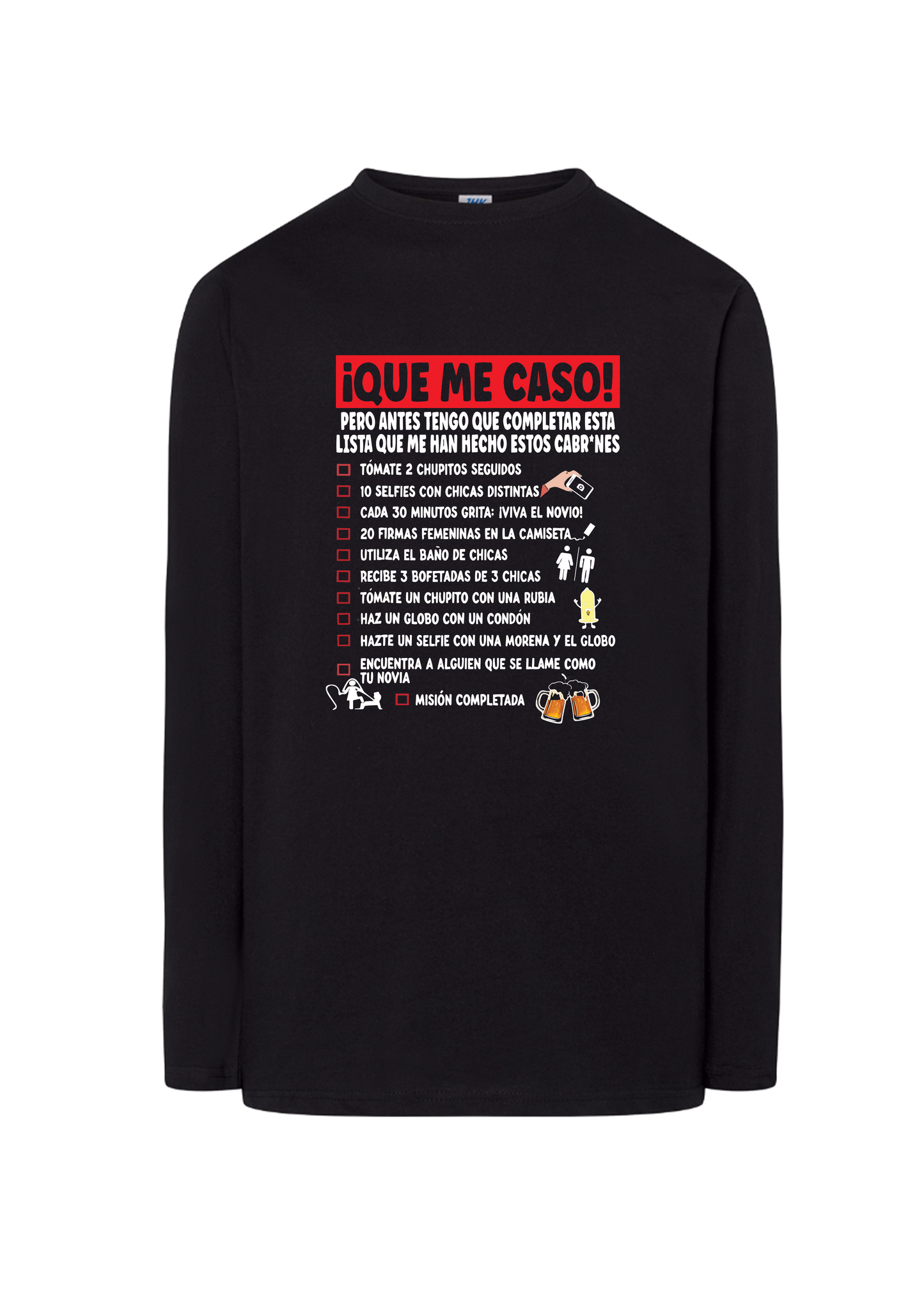 Camiseta ¡Me caso! - Chicos