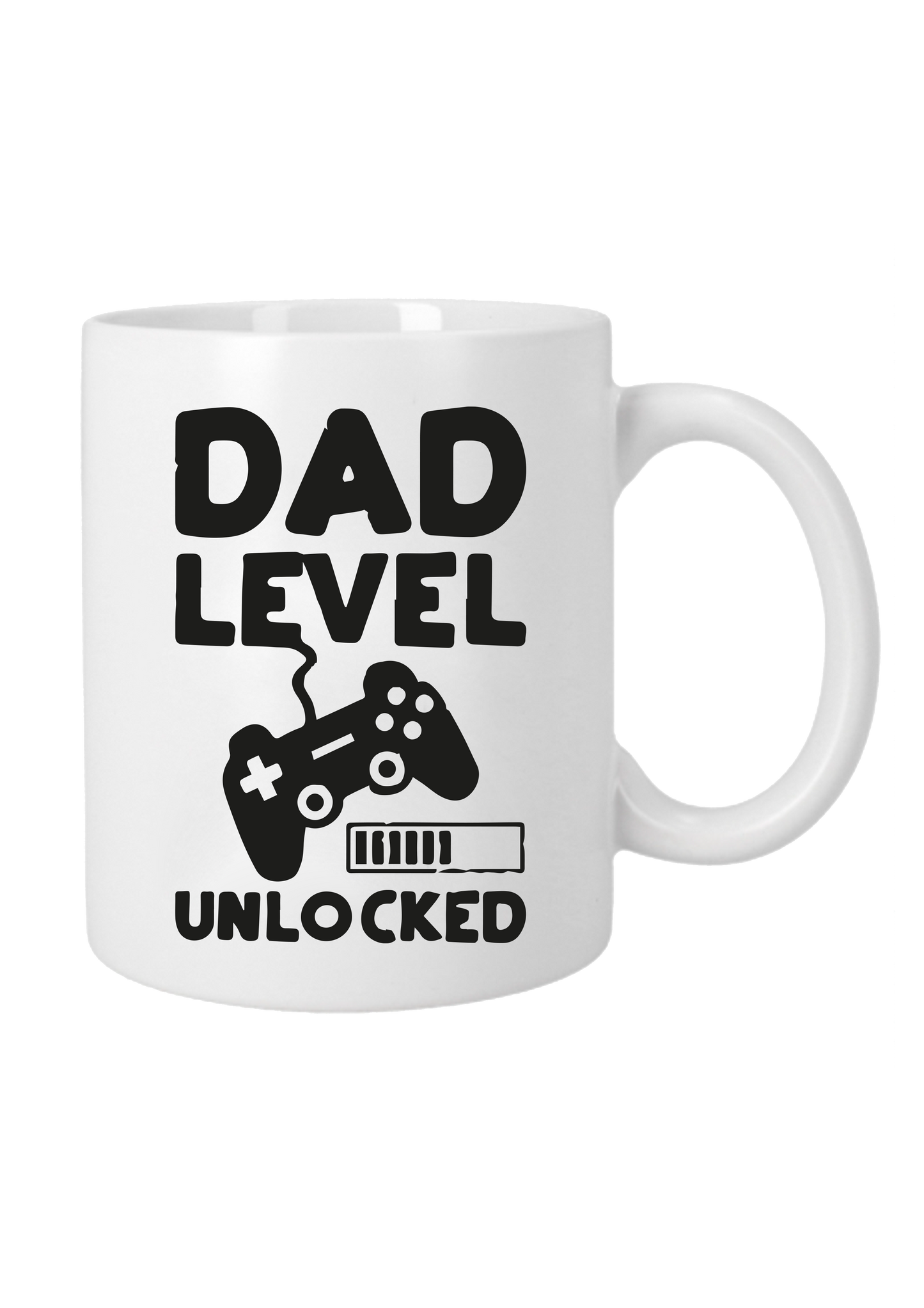 Taza "Dad Level Unlocked"