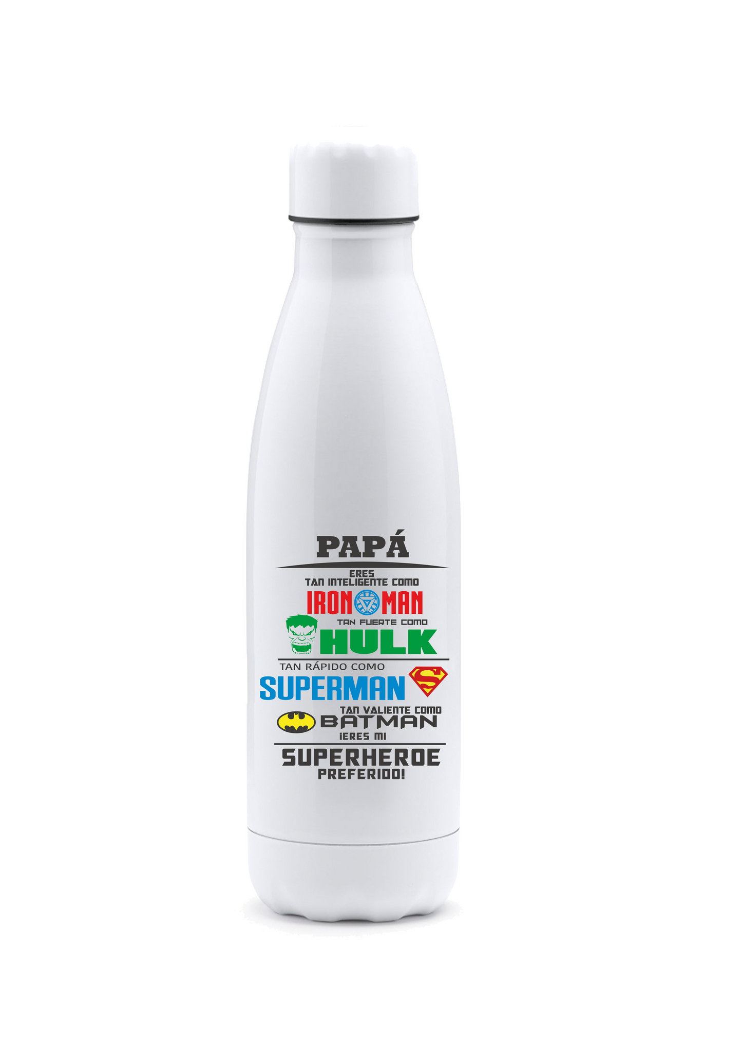 Botella "Papá Superheroe"