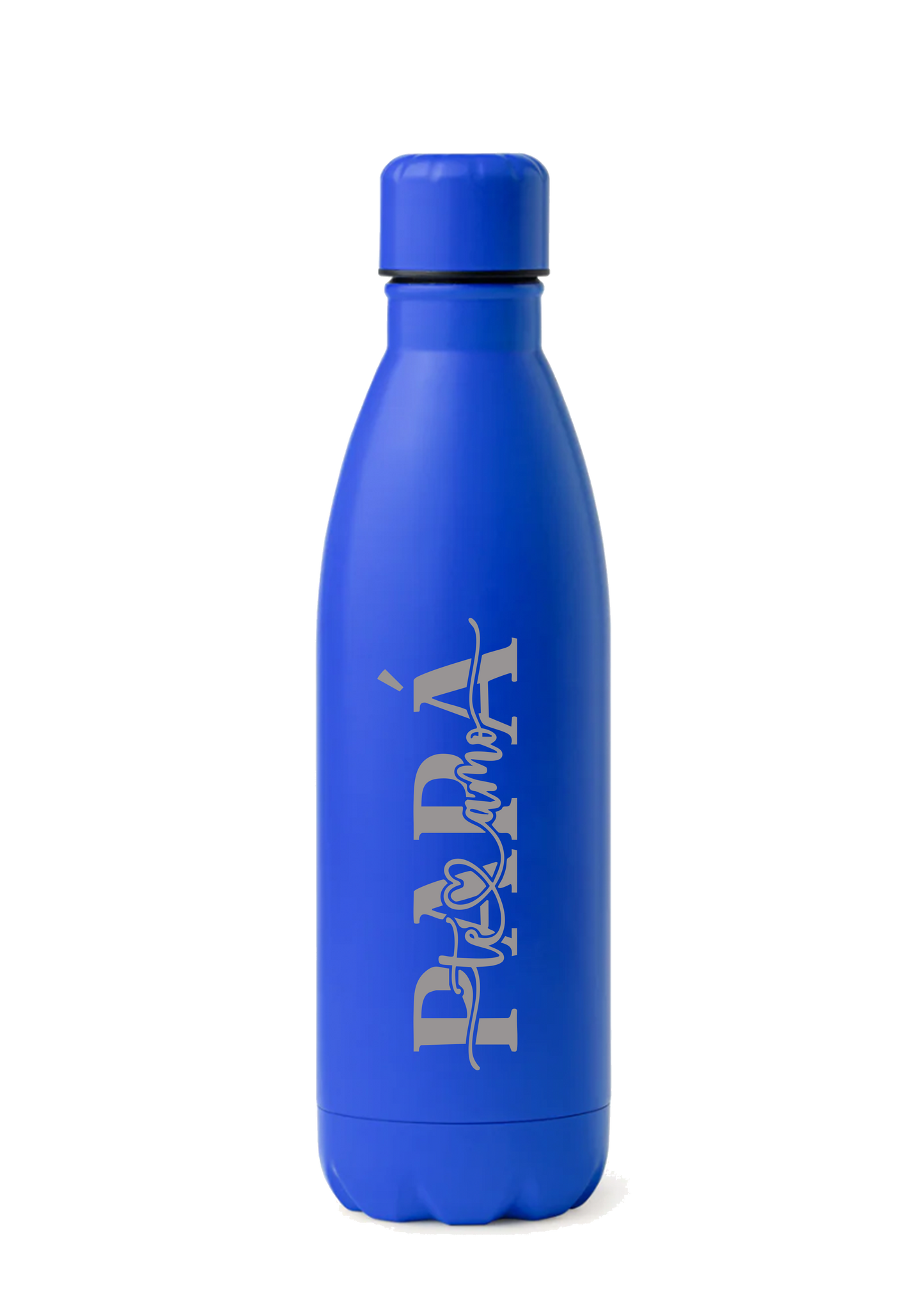 Botella "Papá Te Amo" Grabado Láser