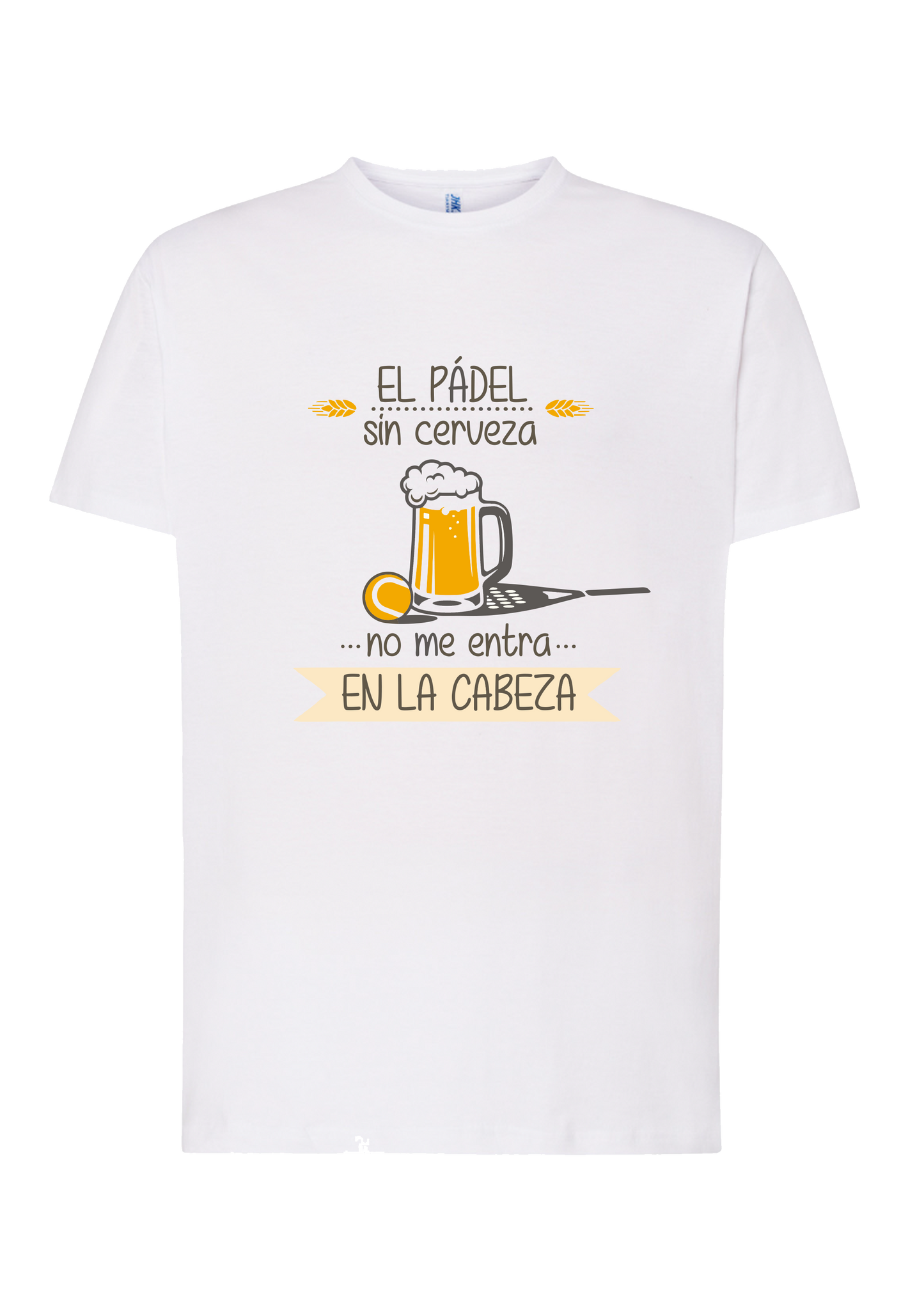 Camiseta PADEL Y CERVEZA