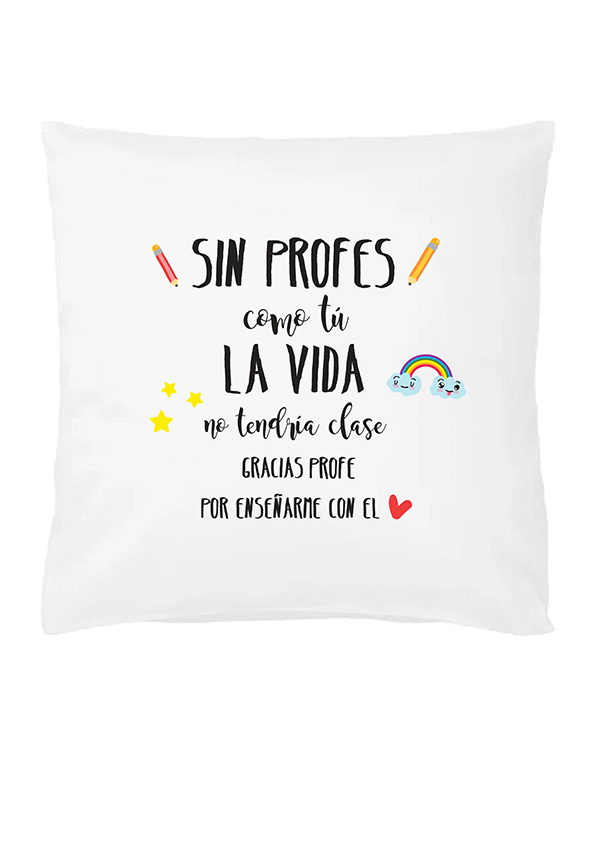 Cojín sin profes como tú