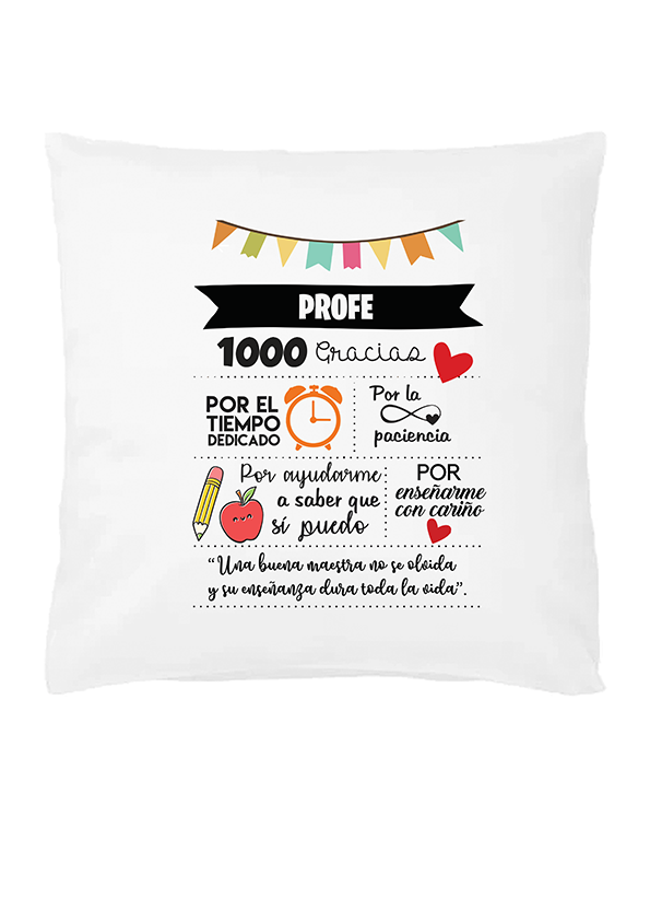 Cojín Profe