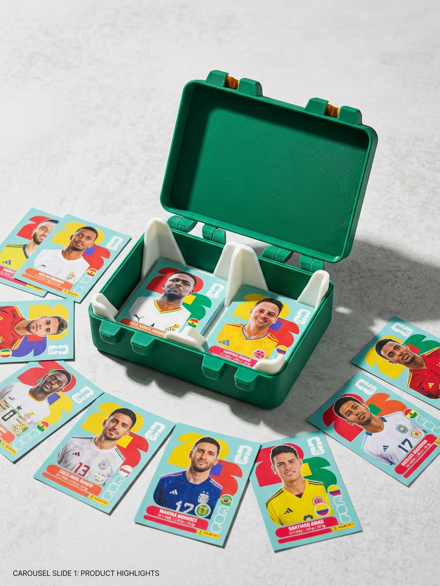 CAJA CROMOS MUNDIAL FUTBOL