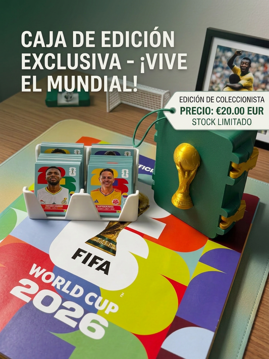 CAJA CROMOS MUNDIAL FUTBOL