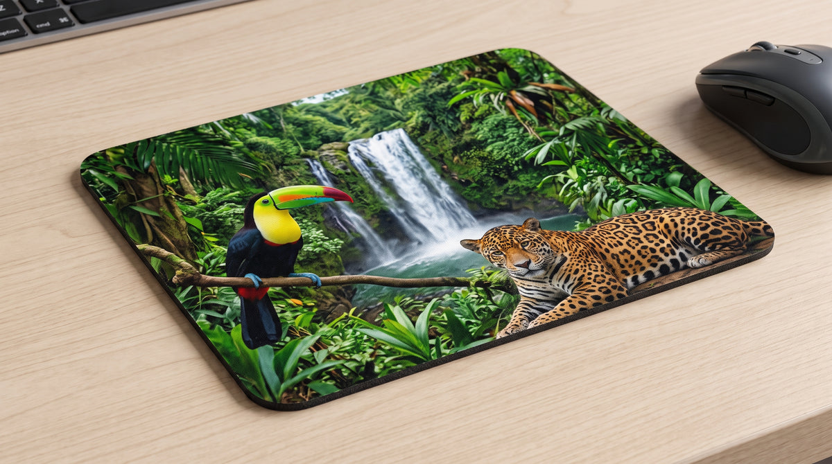 Alfombrilla de ratón personalizada de 18 x 22 cm y 2 mm de grosor, el tamaño más pequeño